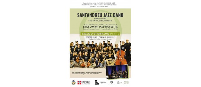 EVENTI - Santandreu Jazz Band a Vigliano Biellese!